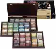 Amazon.co.jp: REMBRANDT レンブラント ソフトパステル 木箱